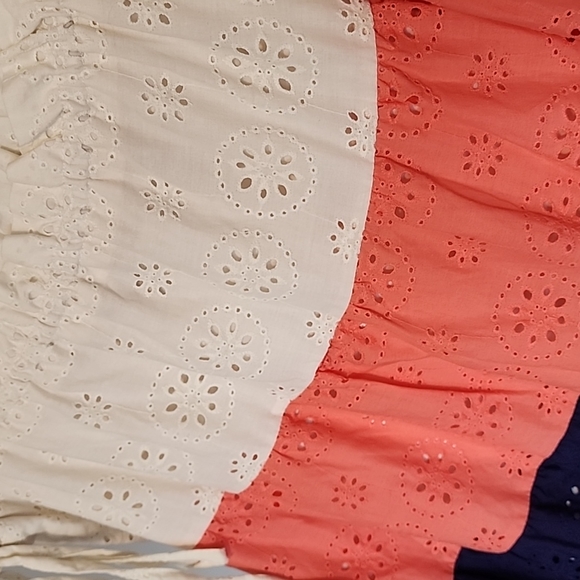 Anthropologie Hutch eyelet striped maxi skirt-PL - Picture 3 of 10